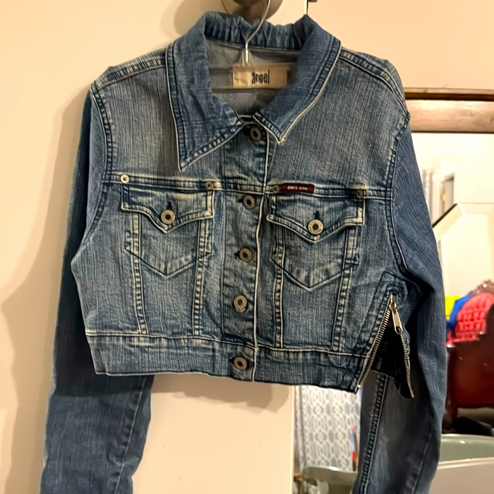 Angel Jeans Denim Crop Jean Jacket (90's)